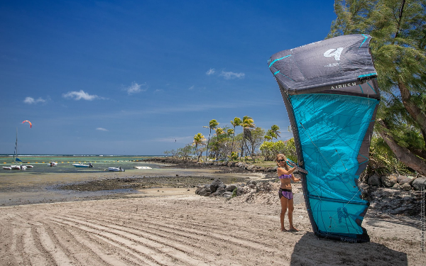 Plage au Les Villas du Lagon