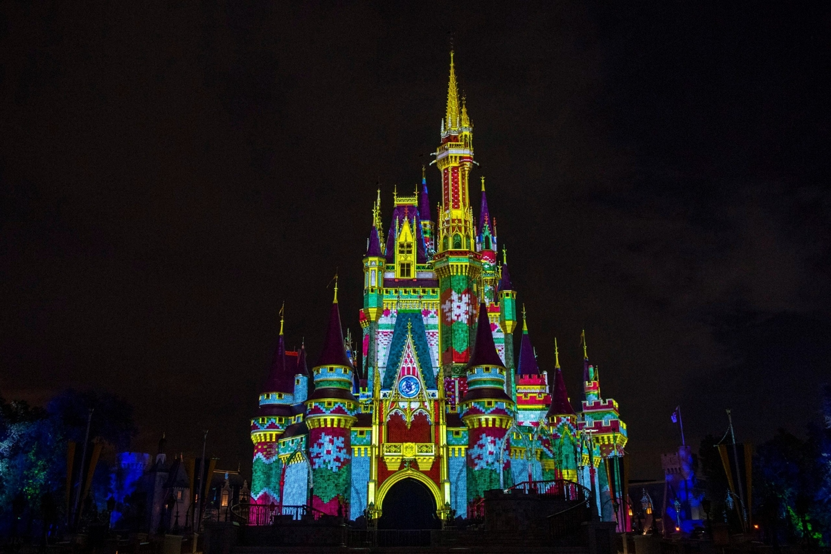 Cinderella's Castle at Walt Disney World Resort in Florida