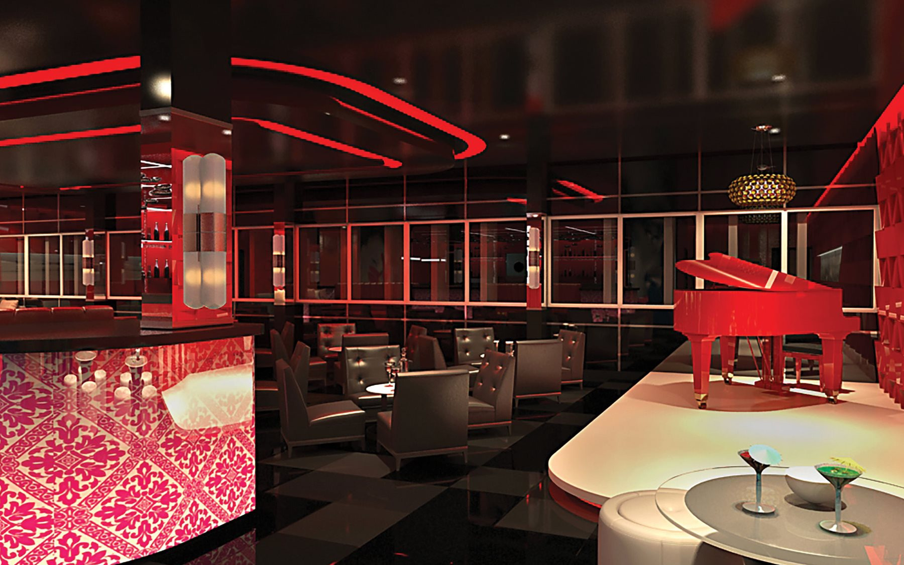 Cosmopolitan bar