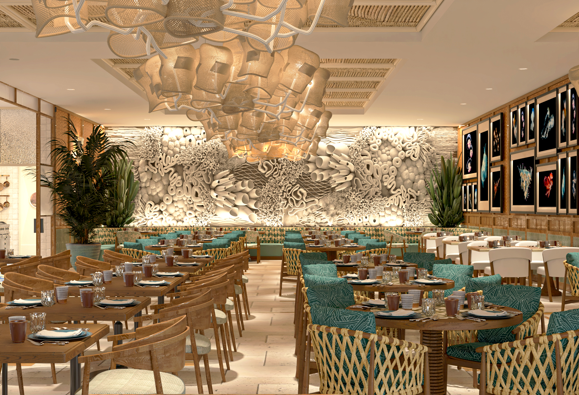 Restaurant at Ocean Azure Costa Mujeres, Cancun with Aquaterra Travels