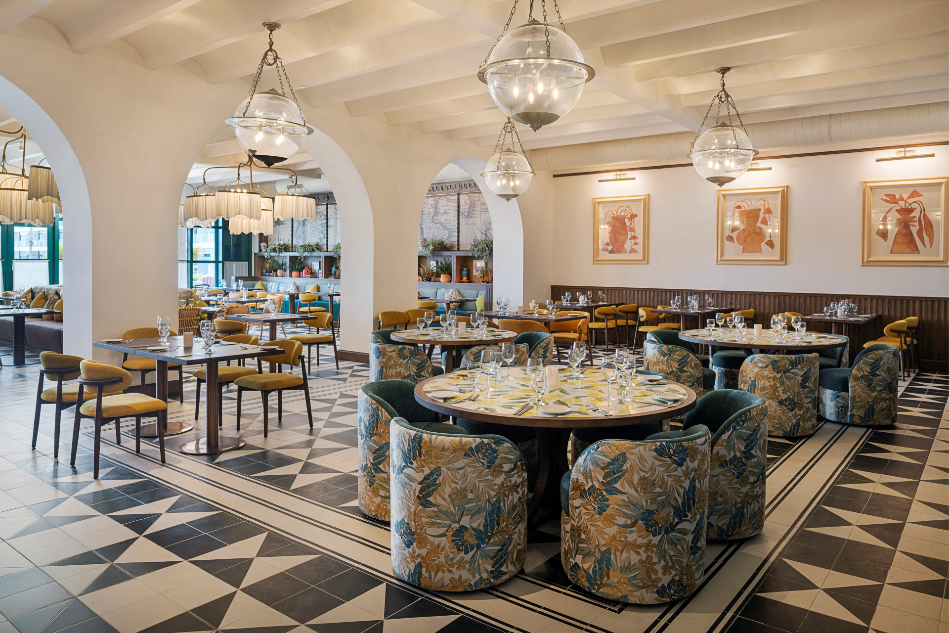 Restaurent at Ocean Azure Costa Mujeres, Cancun with Aquaterra Travels