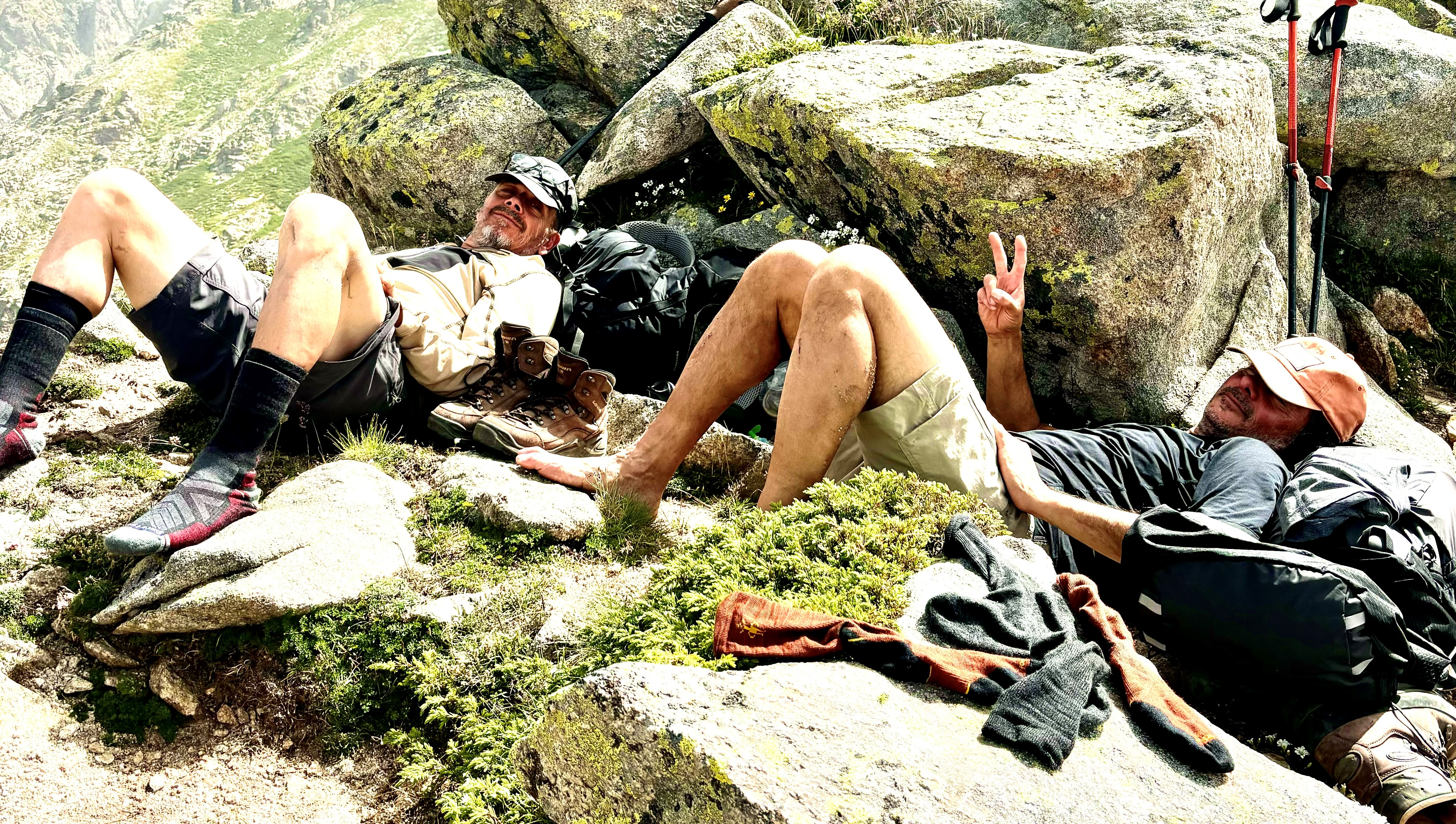 Prendre le temps de se reposer sur le GR20 Prendre le temps de se reposer sur le GR20