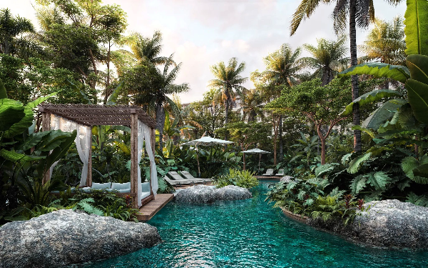 Jungle Pool at Secrets Playa Blanca