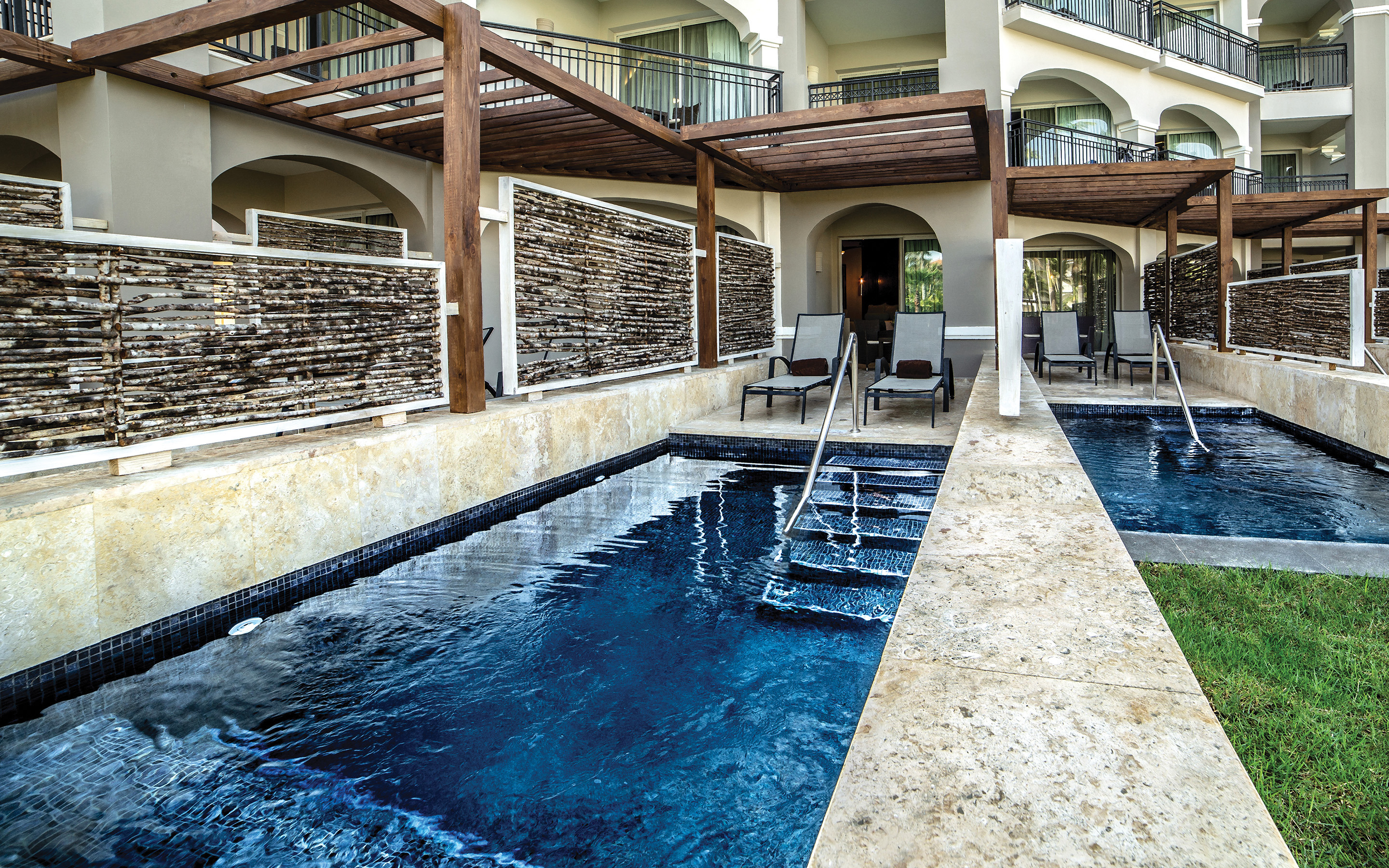 Chambre avec piscine privée