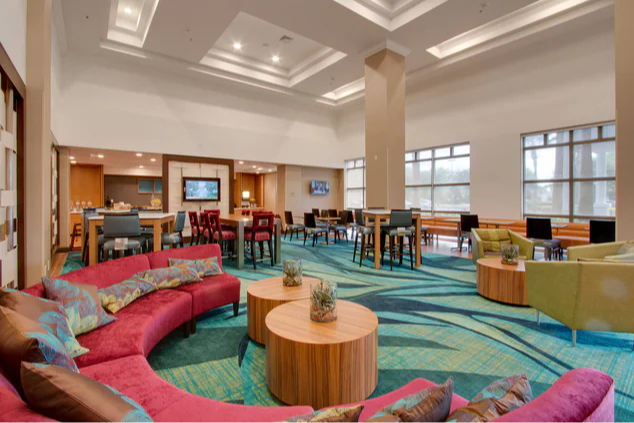 Lobby at Springhill Suites by Marriott Orlando Kissimmee