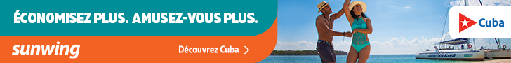 Voyages Aqua Terra pour vos Vacances à Cuba avec Sunwing
