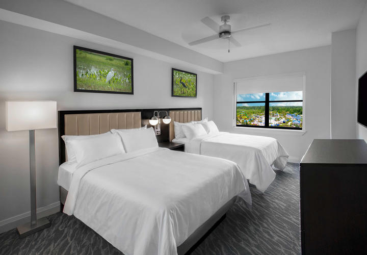 Bedroom Suite at The Grove Resort & Water Park Orlando