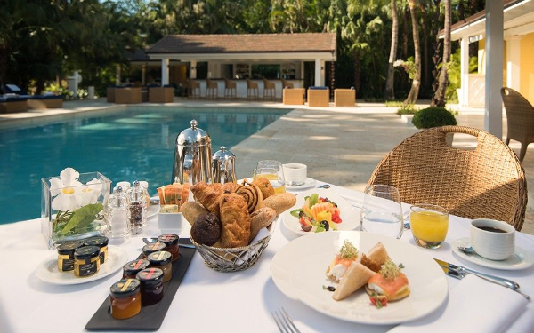 Breakfast at Tortuga Bay Punta Cana