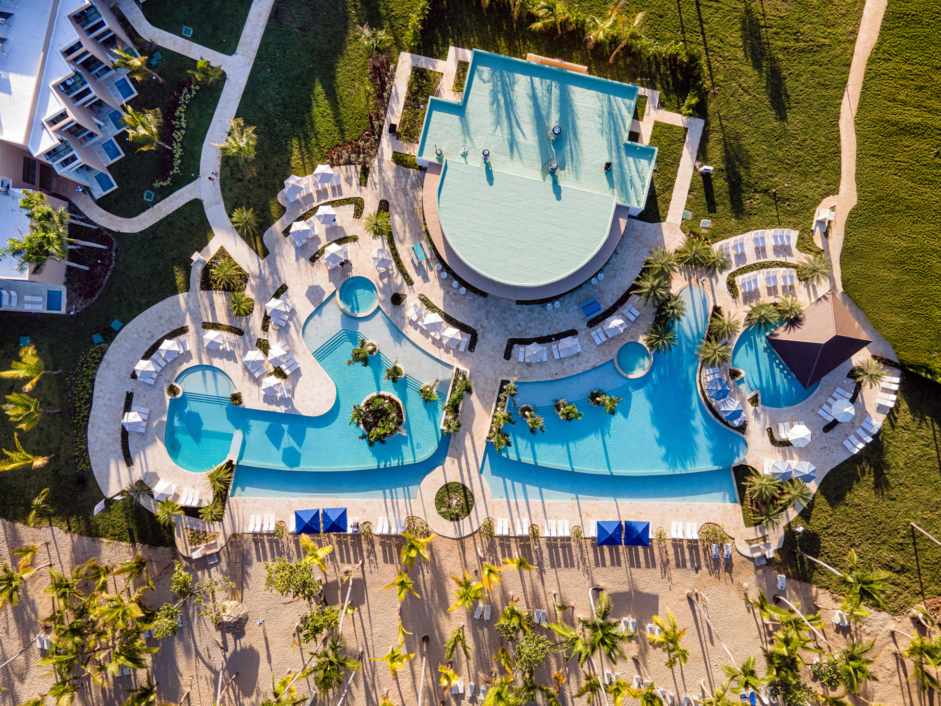 View from the sky of the Viva Miches by Wyndham, Punta Cana View from the sky of the Viva Miches by Wyndham, Punta Cana