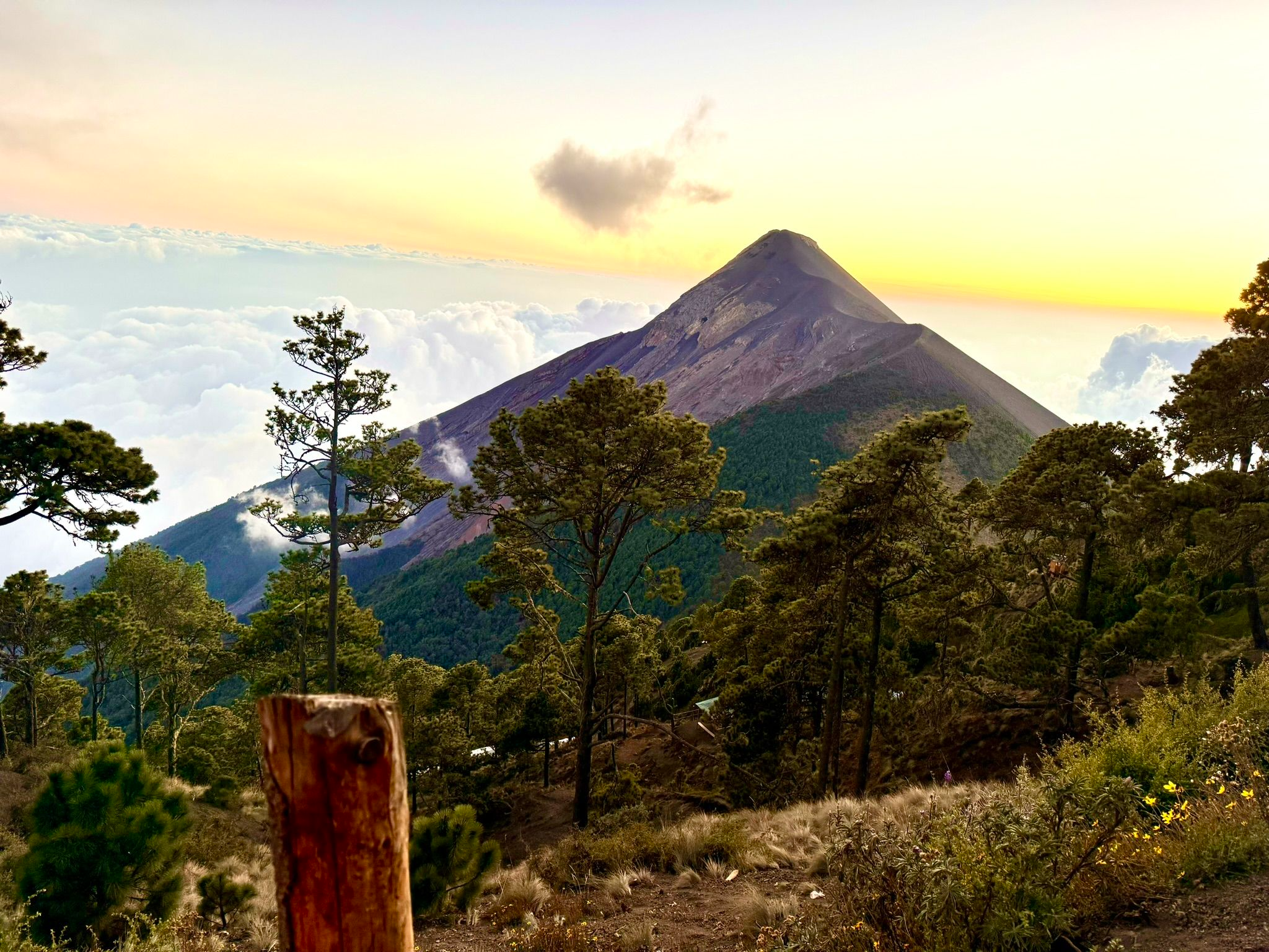 Acatenango et Fuego