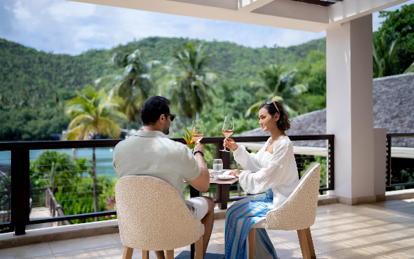 View at Zoetry Marigot Bay Marigot Bay Resort and Marina